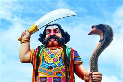 Mahishasura-Statue